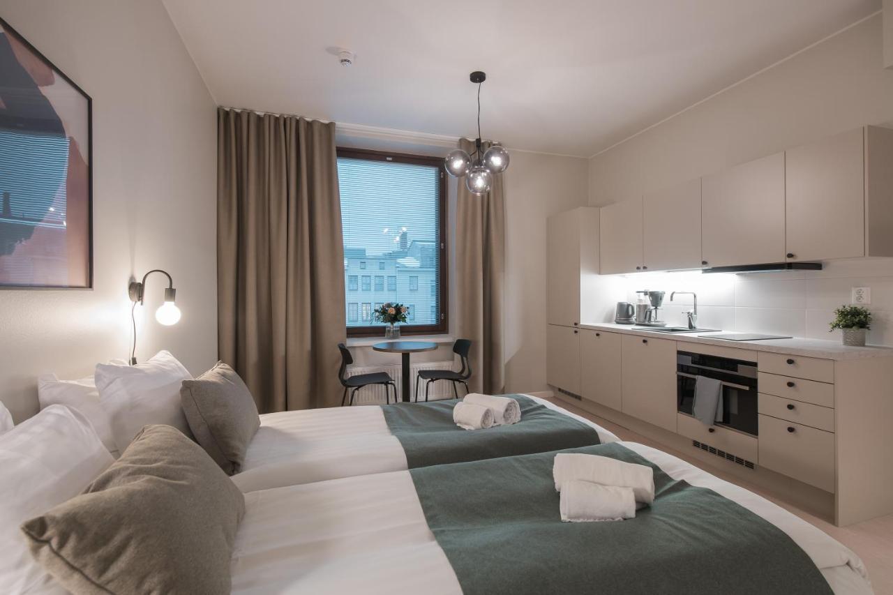 Forenom Aparthotel Tampere Kauppakatu Buitenkant foto